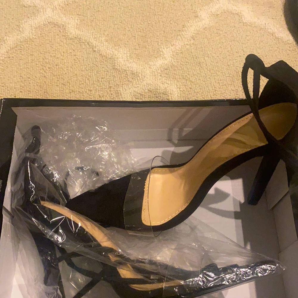 Black heels
